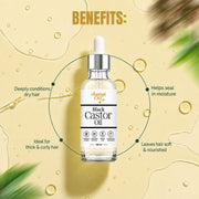 Key natural ingredients used in Champi Oil Black Castor Oil for rich hair nourishment