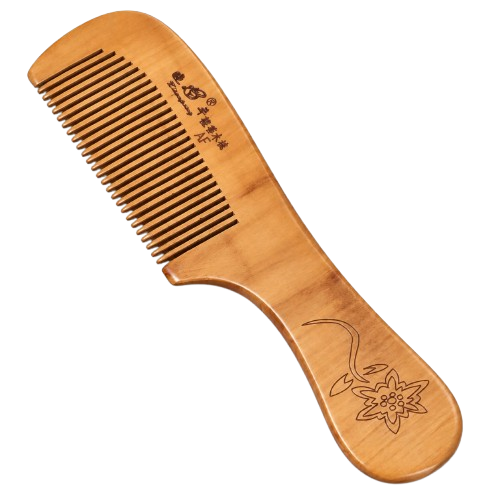 Champi Oil natural wooden comb for gentle detangling and everyday hair care