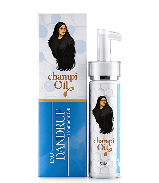 Champi Oil EXO Dandruff Treatment Oil for flaky scalp and targeted scalp care