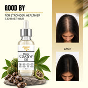 Goodbye to dry weak-looking hair with a rich Black Castor Oil care routine