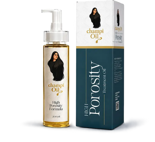Champi Oil High Porosity Treatment Oil for dry, porous and rough-looking hair