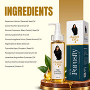 Nourishing oil blend and conditioning ingredients in Champi Oil High Porosity Treatment Oil