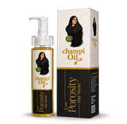 Champi Oil Low Porosity Hair Treatment for lightweight moisture and smoother-looking hair