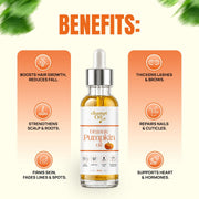 Pumpkin Seed Oil for stronger-looking hair, scalp nourishment and healthy shine